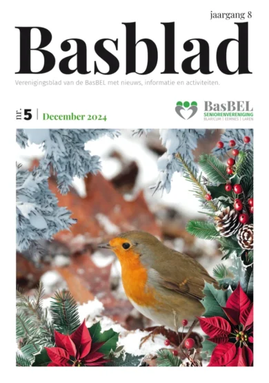 Basblad BasBEL Boekje Jaargang 8 Nr. 5 December 2024